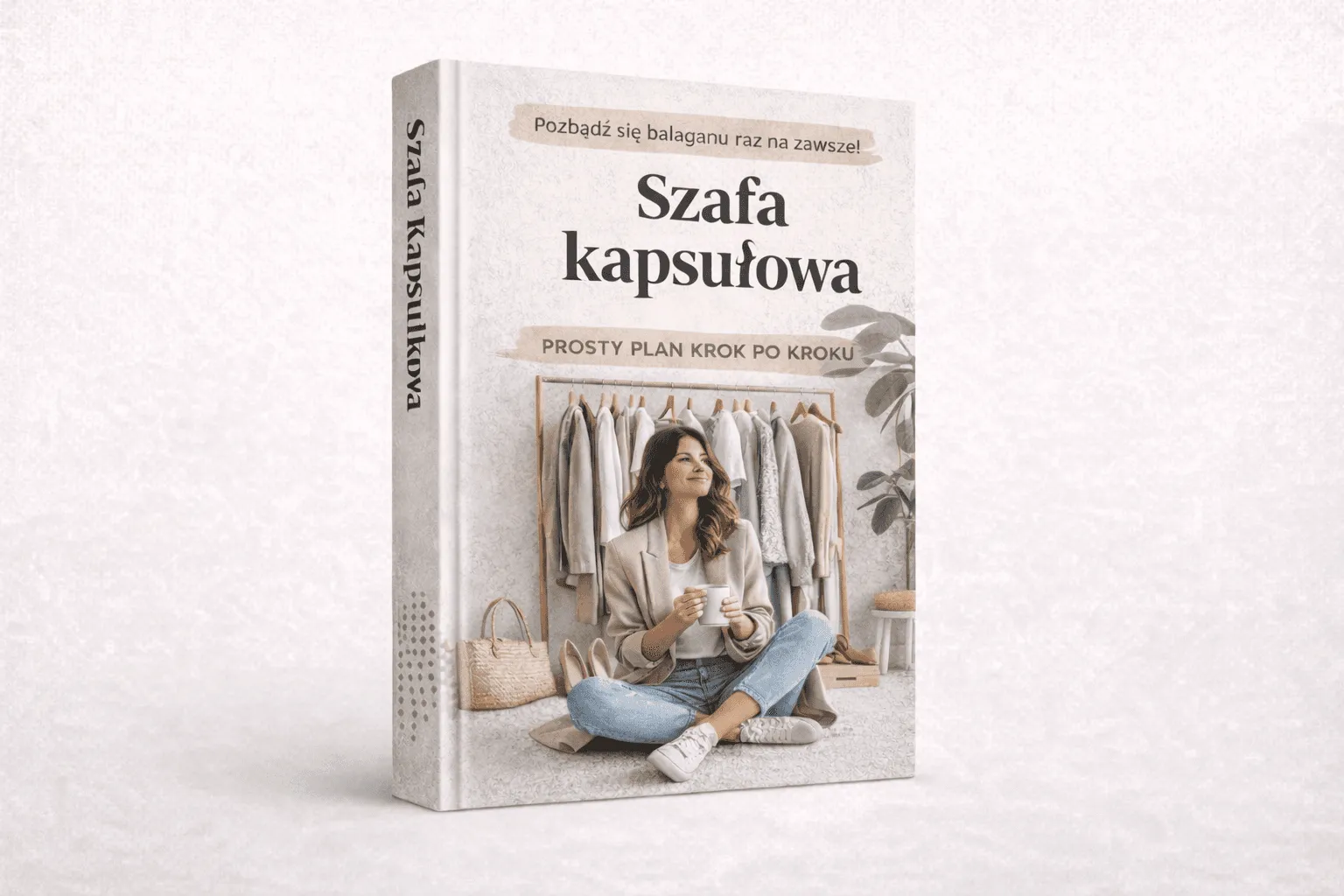 Uporządkowana szafa kapsułowa