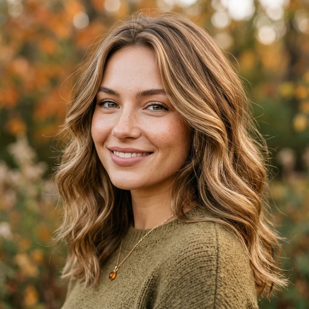 Ciemny miodowy blond